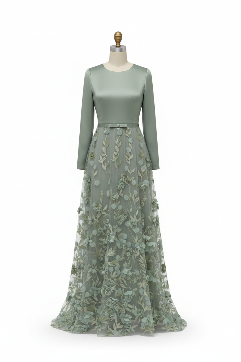 שמלה מושלמת נתפרה באופן אישי בדים יקרים ממש תלת מימד
מידה S 
קיימת בסט משפחתי של אמא פלוס 6 בנות 
הדגמים קצת שונים אבל הכל אותם בדים 
הסט נלבש פעם אחת בלבד 
השמלה יצאה לנו ממש יקר עם התפירה והבדים
המחיר גמיש בלקיחת סט - סקיצה צנועה