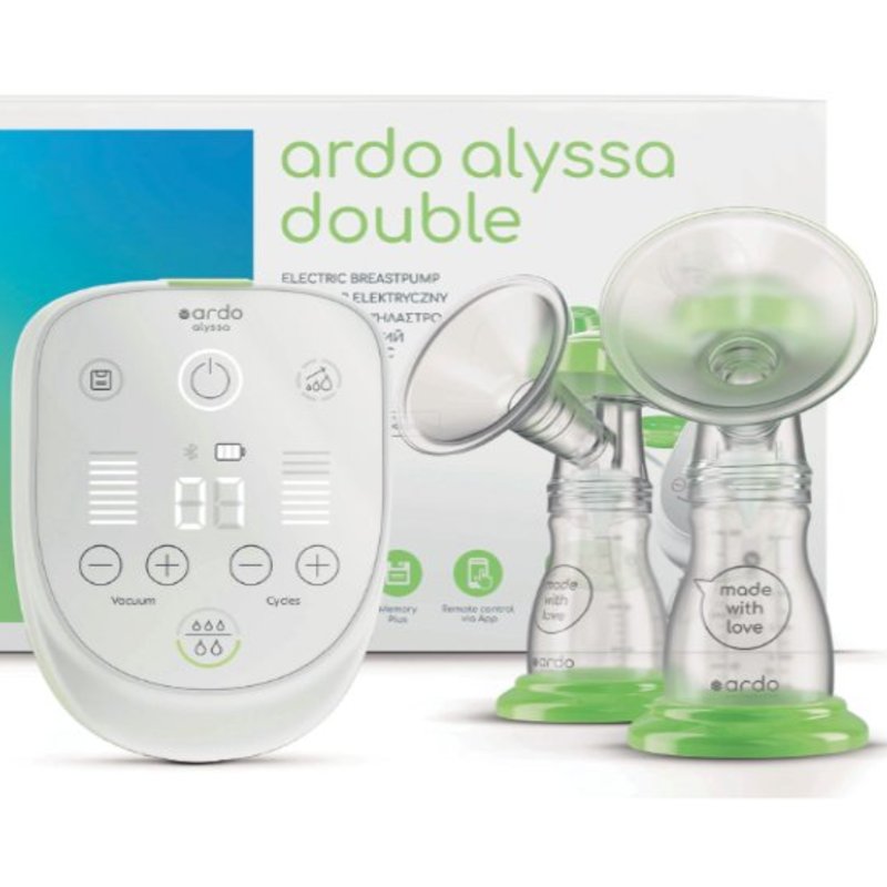 משאבה תותחית, קבלתי המלצה מיועצת הנקה, לא היה בשימוש ואני לא מניקה בסוף...

ארדו אליסה – משאבת חלב דו-צדדית חכמה, עוצמתית ונטענת
משאבה מתקדמת מבית Ardo, המשלבת עוצמה, נוחות וניידות מלאה.
הודות לעיצוב הקומפקטי והקל שלה, תוכלי לשאוב בכל מקום ובכל זמן – ללא צורך בחיבור לחשמל.

המשאבה פועלת במערכת מעגל סגור השומרת על היגיינה מלאה ומונעת חדירת חיידקים, ומתאימה לשימוש חד צדדי או דו צדדי לפי הצורך.
הטכנולוגיה החדשנית Power Pumping מדמה שאיבה טבעית אינטנסיבית ומסייעת בהגברת ייצור החלב.