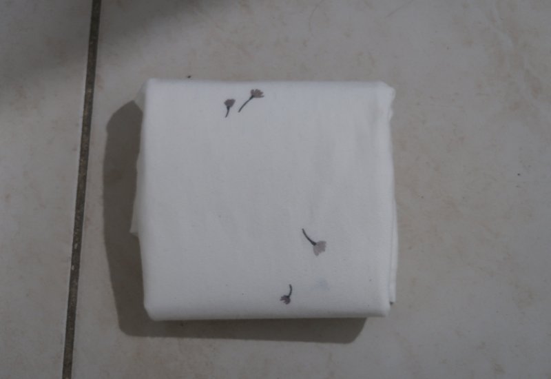 סדין לעגלת אמבטיה חדש עם פרחים קטן לאמבטיה שלי (של בוגבו)