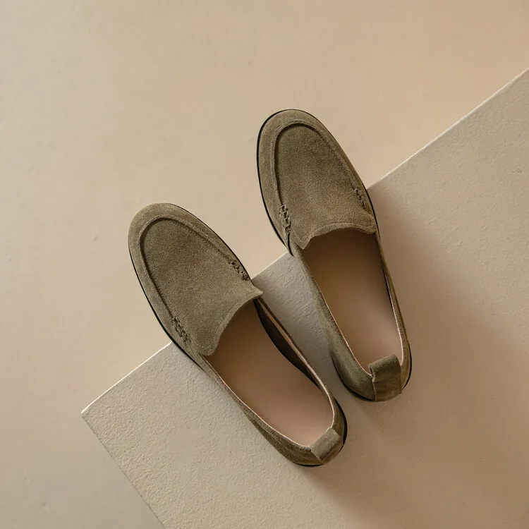 נעלי מרי ג'יין מעור זמש