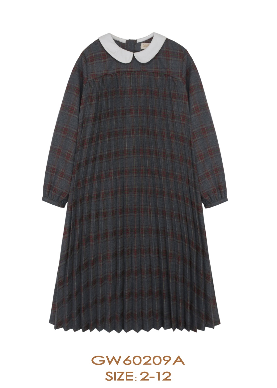 שמלה משובצת