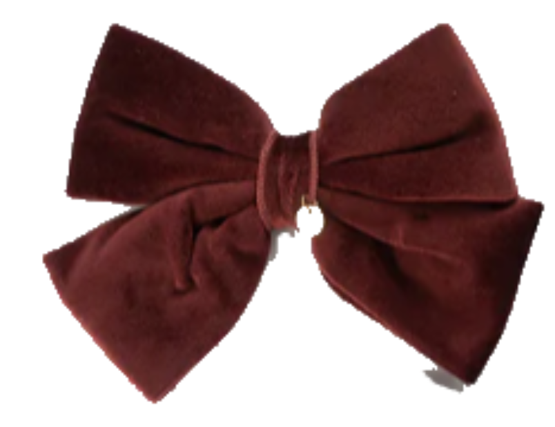 פפיון קטיפה בורדו