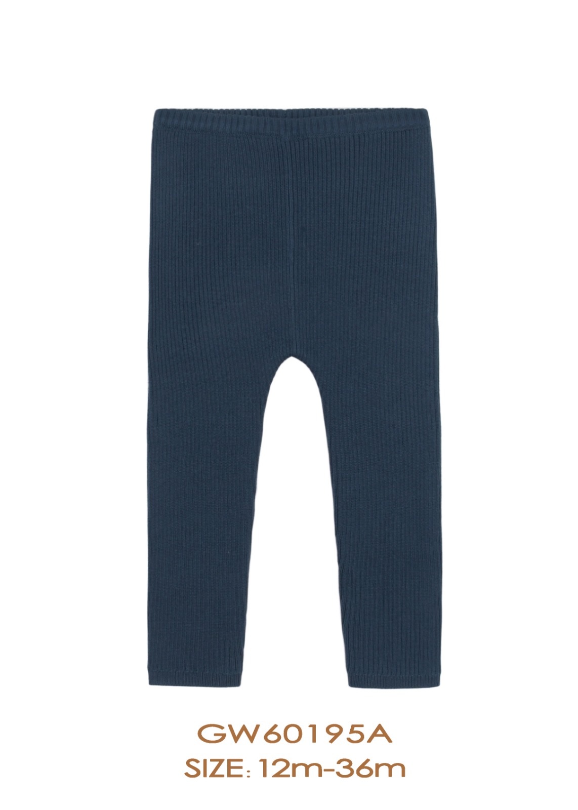 מכנס סריג כחול