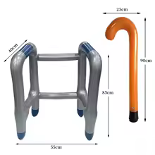 מקל הליכה מתנפח