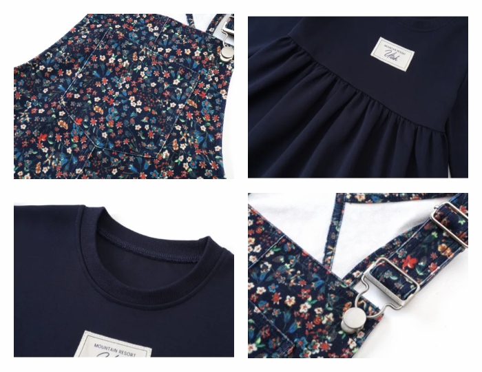 סט פרחוני ספורטיבי