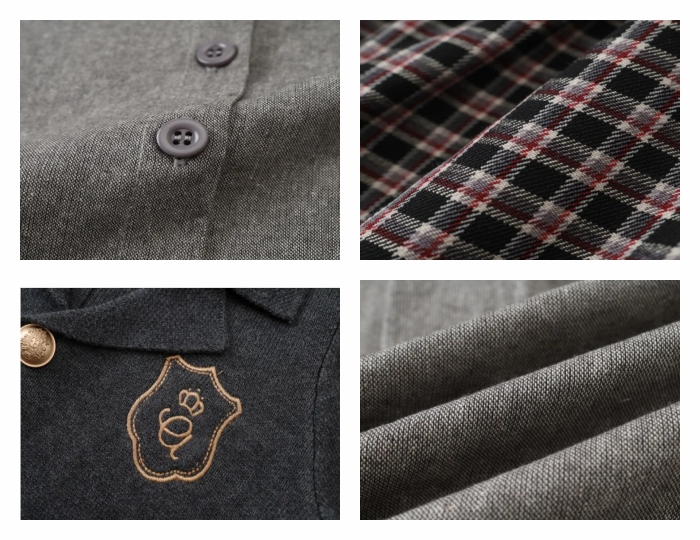 סט מלח - אפור בורדו