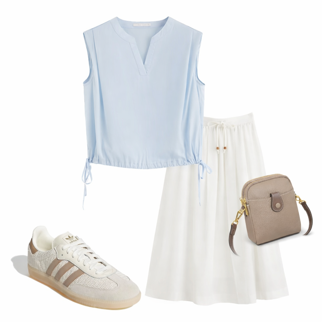 תכלת לבן קייצי 